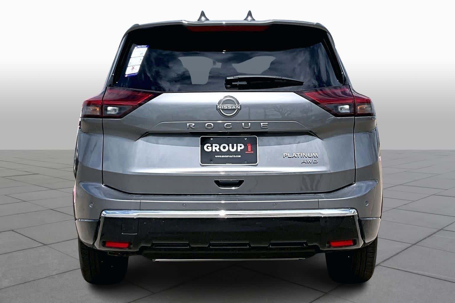 2026 Nissan Rogue Platinum Gun Metallic at Sterling McCall Nissan