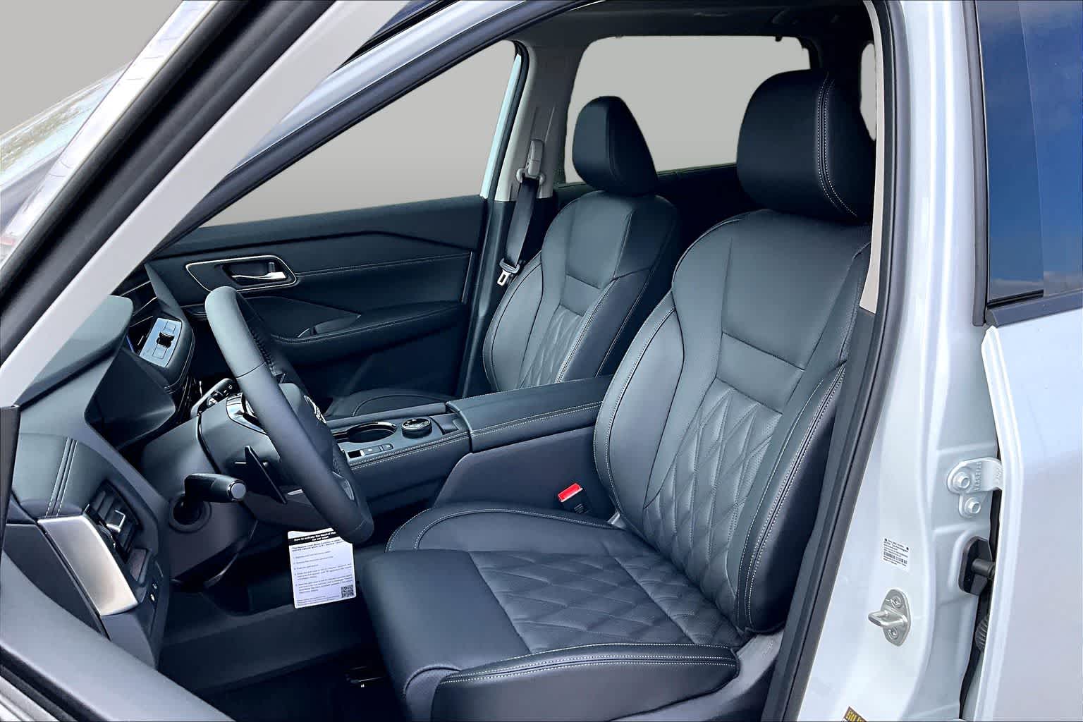 2026 Nissan Rogue Platinum Everest White Pearl Tricoat at AutoNation Chrysler Jeep Dodge Ram Spring