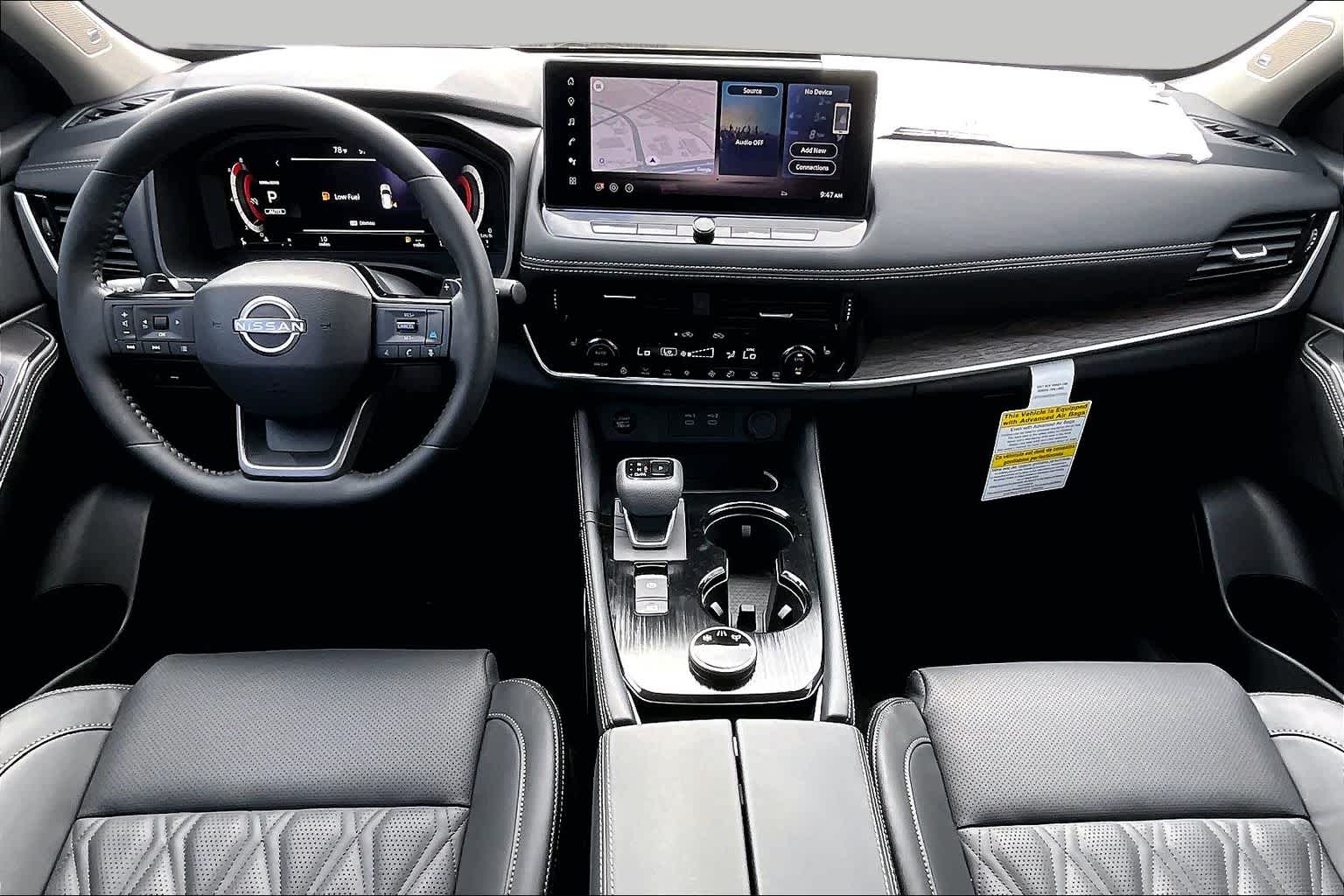 2026 Nissan Rogue Platinum Everest White Pearl Tricoat at AutoNation Chrysler Jeep Dodge Ram Spring