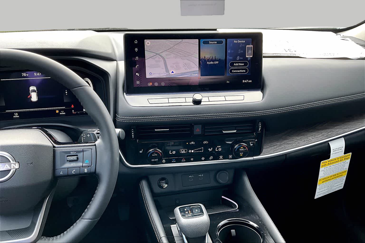 2026 Nissan Rogue Platinum Everest White Pearl Tricoat at AutoNation Chrysler Jeep Dodge Ram Spring