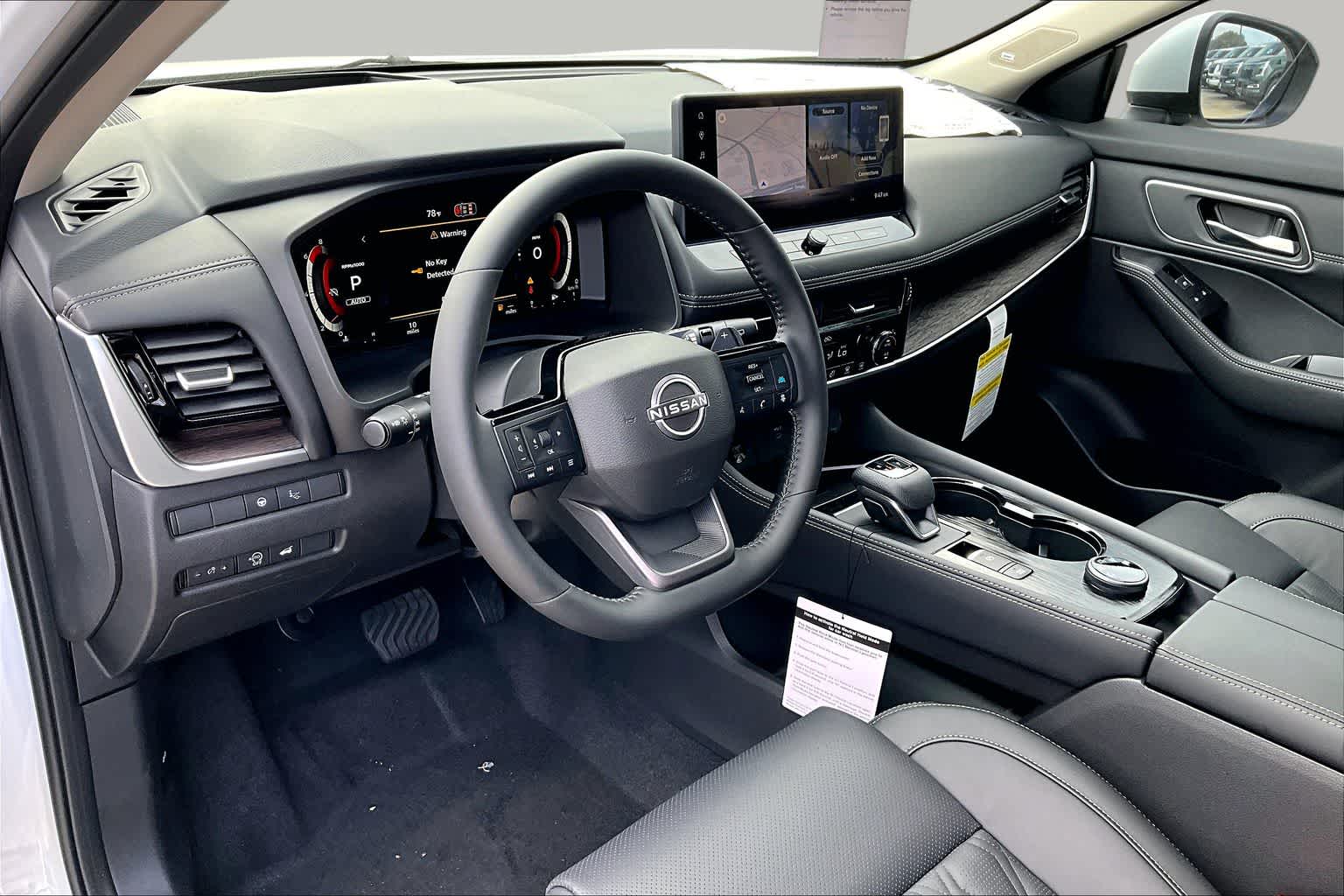 2026 Nissan Rogue Platinum Everest White Pearl Tricoat at AutoNation Chrysler Jeep Dodge Ram Spring