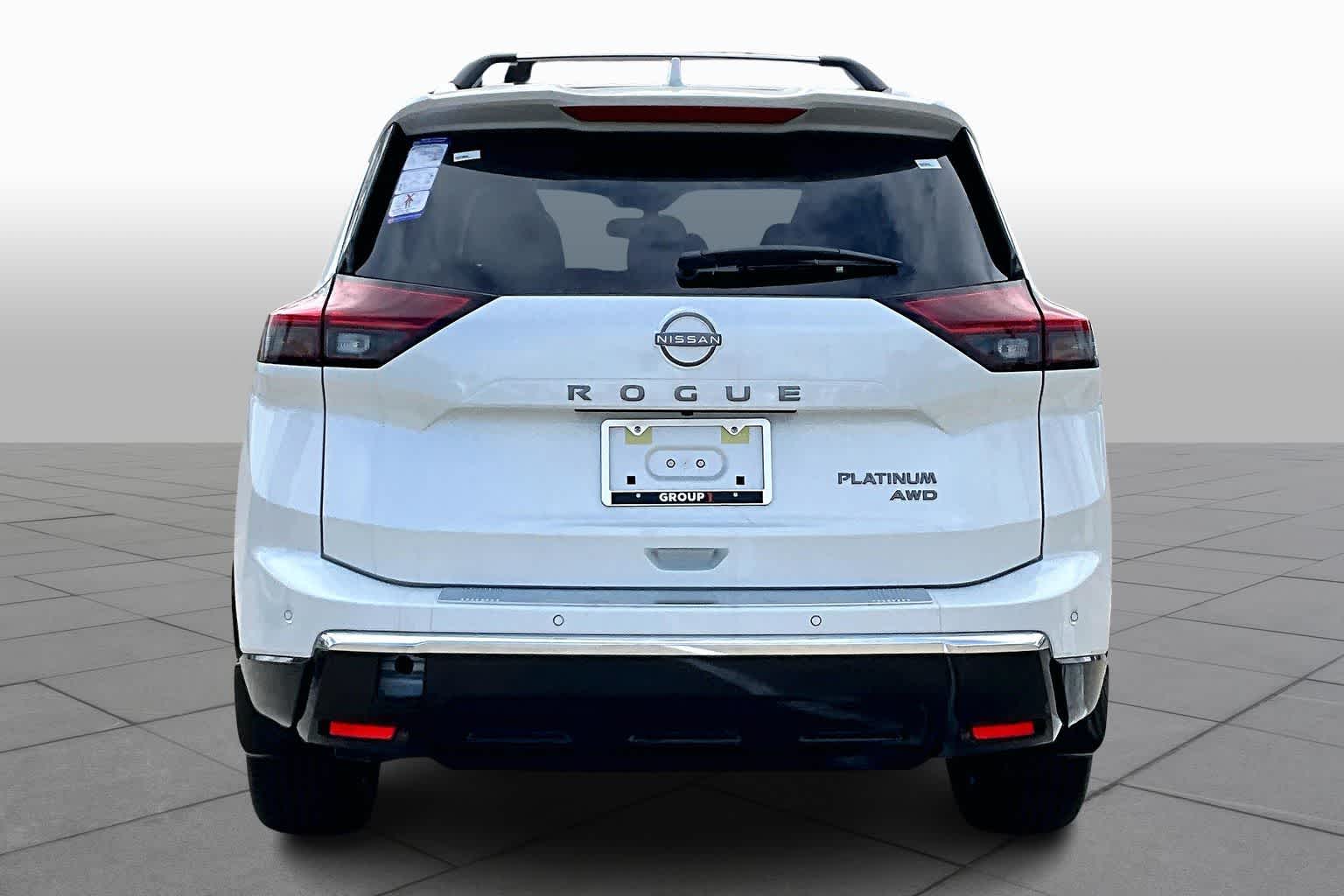 2026 Nissan Rogue Platinum Everest White Pearl Tricoat at AutoNation Chrysler Jeep Dodge Ram Spring