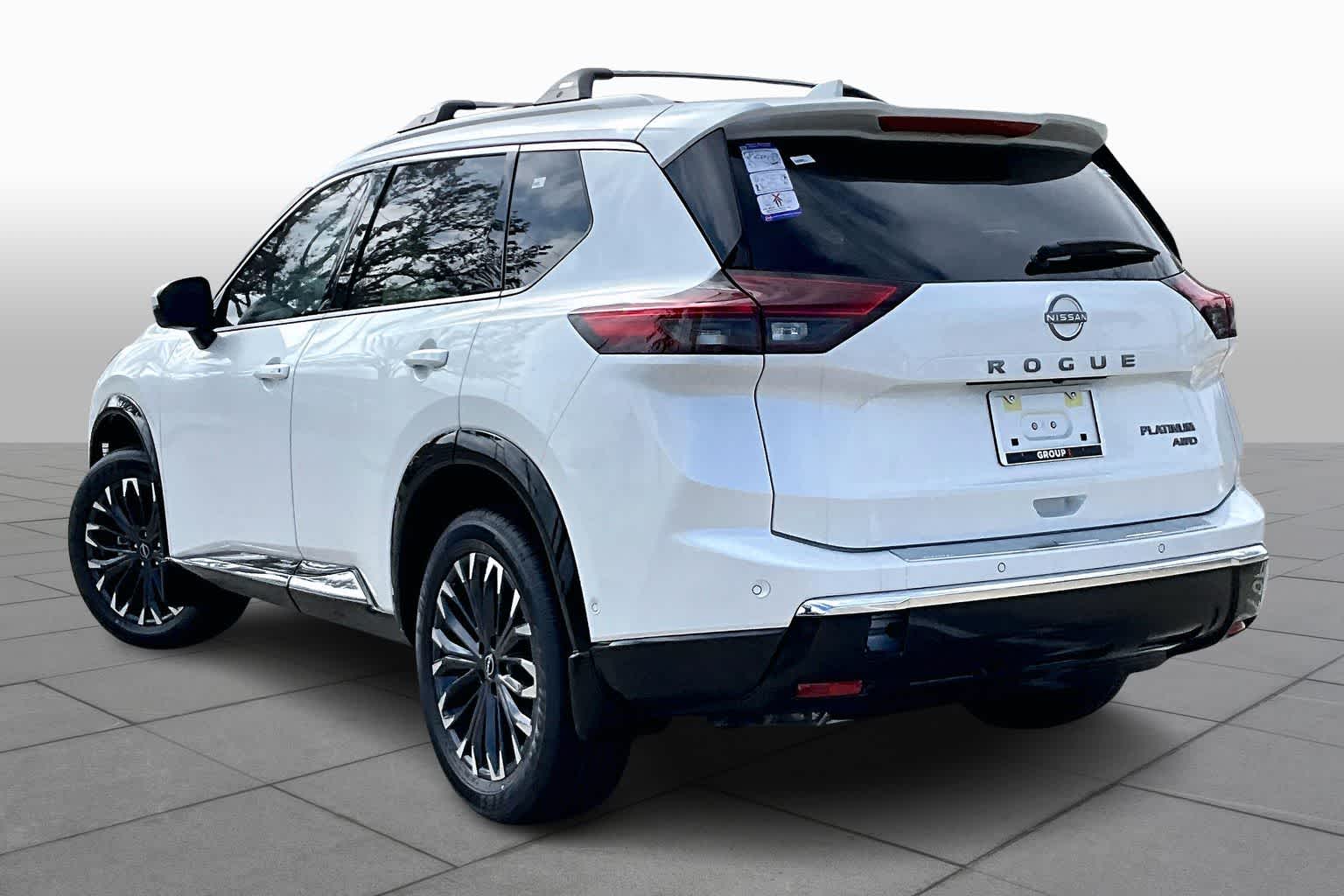 2026 Nissan Rogue Platinum Everest White Pearl Tricoat at AutoNation Chrysler Jeep Dodge Ram Spring