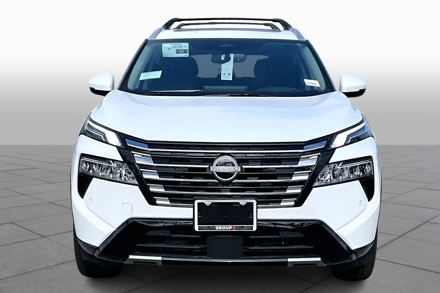 2026 Nissan Rogue Platinum Everest White Pearl Tricoat at AutoNation Chrysler Jeep Dodge Ram Spring