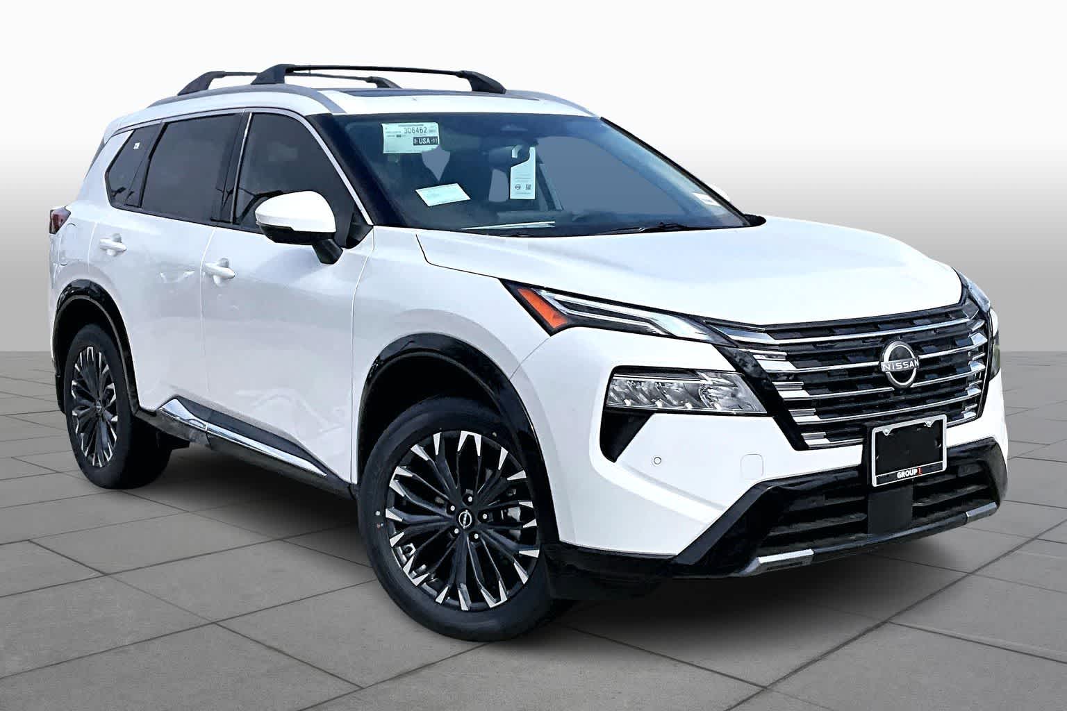 2026 Nissan Rogue Platinum Everest White Pearl Tricoat at AutoNation Chrysler Jeep Dodge Ram Spring
