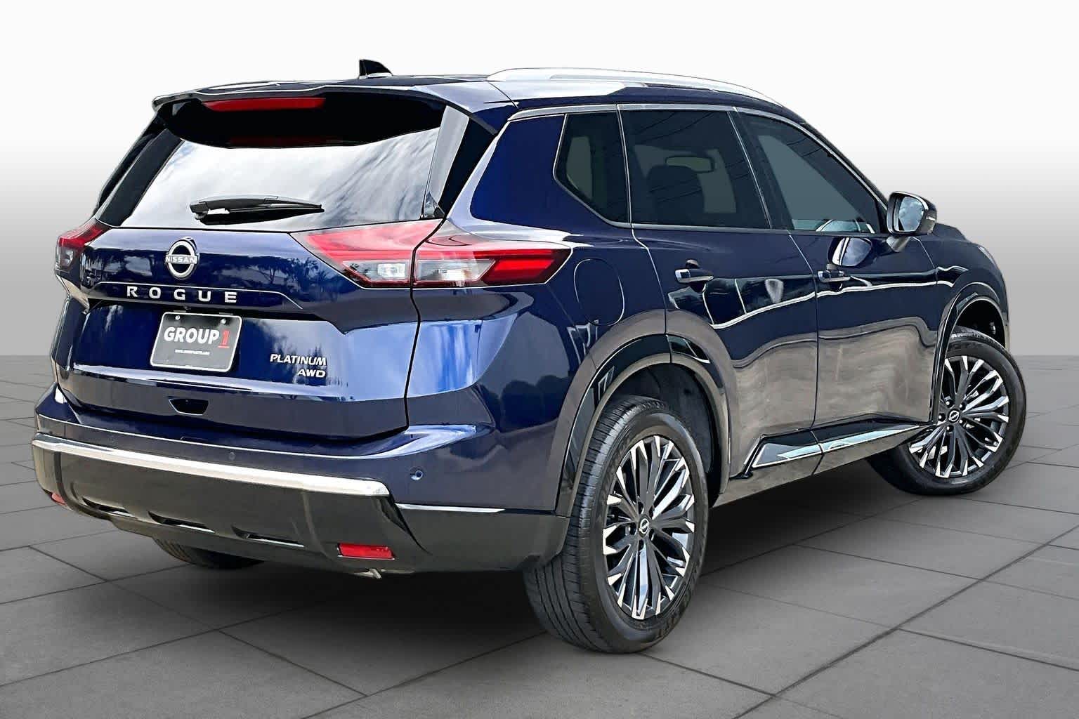 2026 Nissan Rogue Platinum Deep Ocean Blue Pearl at Lexus Southwest Houston