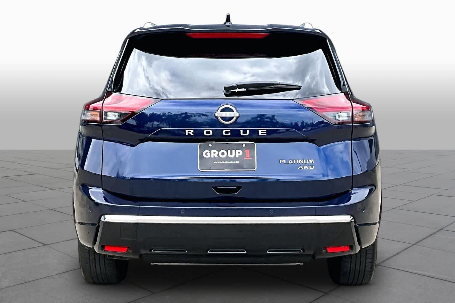 2026 Nissan Rogue Platinum Deep Ocean Blue Pearl at Lexus Southwest Houston