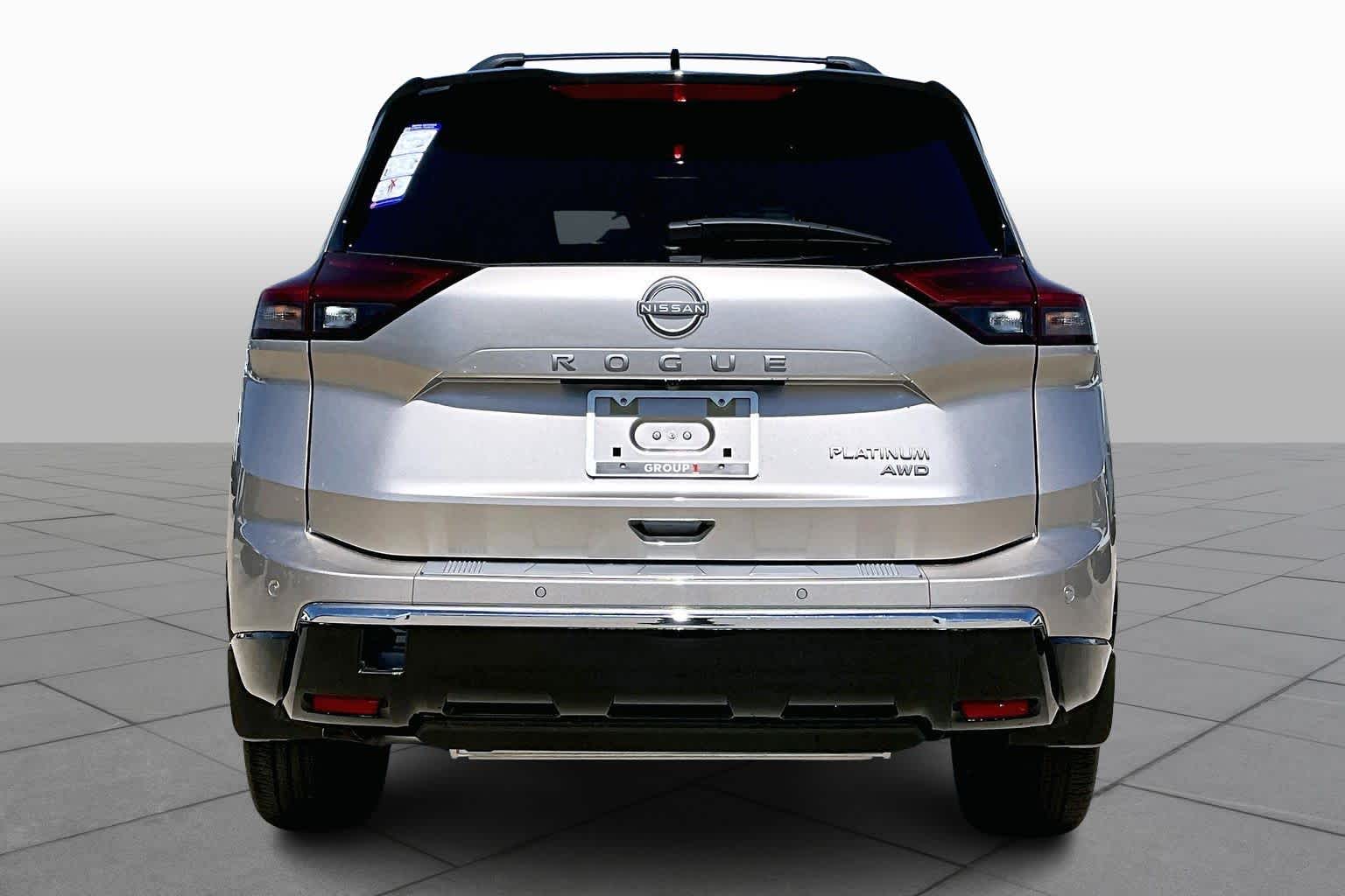 2026 Nissan Rogue Platinum Champagne Silver Metallic/Super Black at Sterling McCall Nissan
