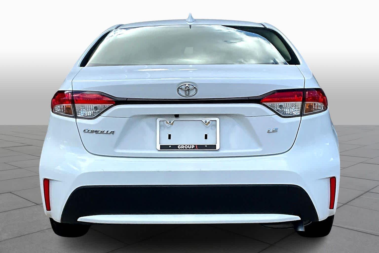 2021 Toyota Corolla LE Super White at HGreg Houston