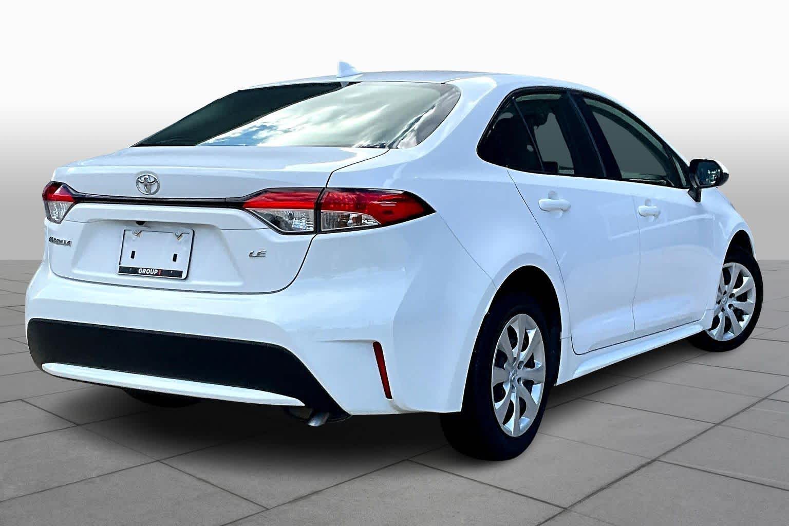 2021 Toyota Corolla LE Super White at HGreg Houston