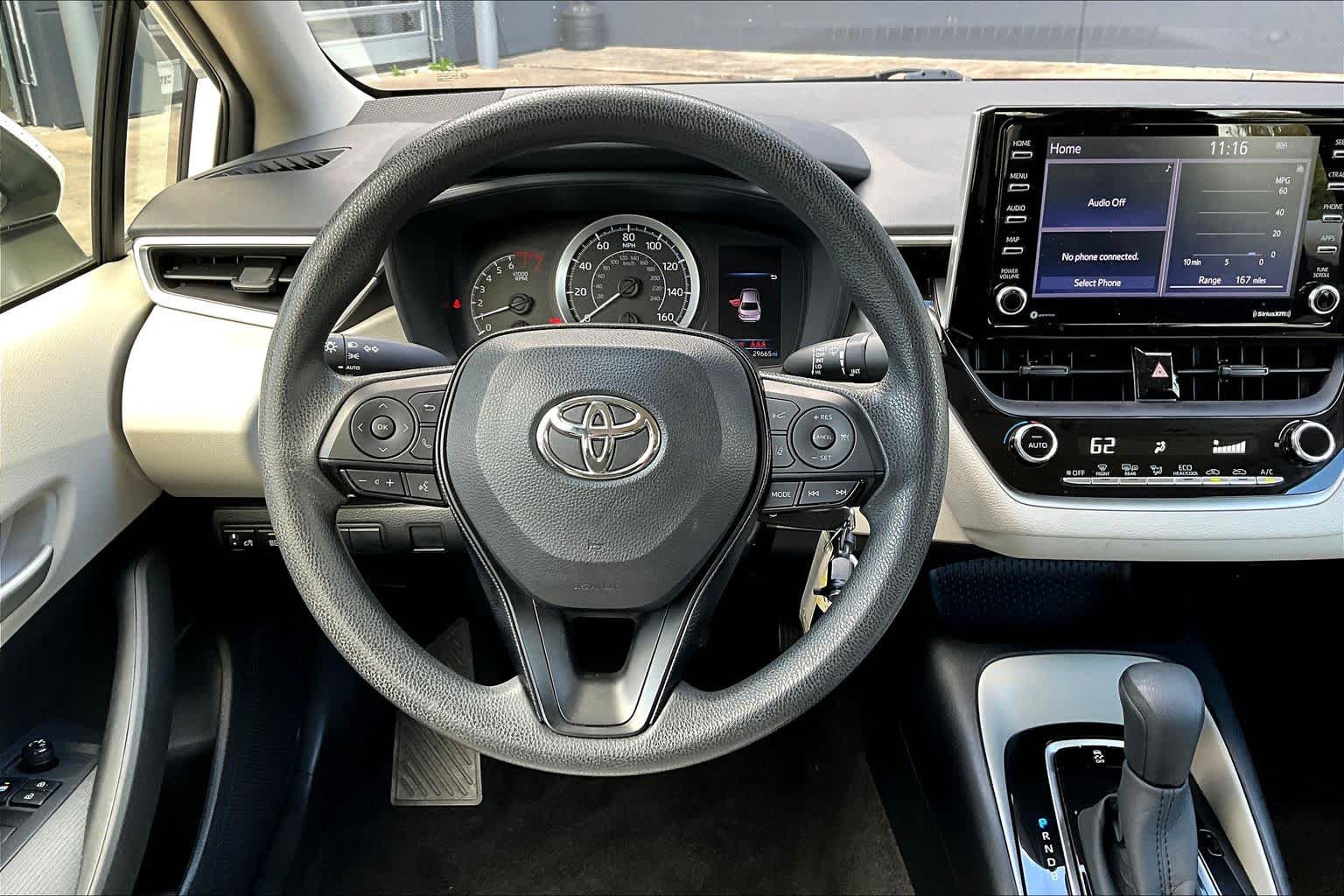 2021 Toyota Corolla LE Super White at HGreg Houston