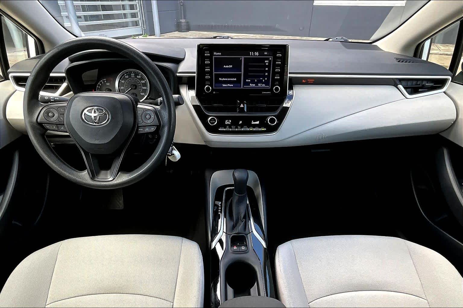 2021 Toyota Corolla LE Super White at HGreg Houston