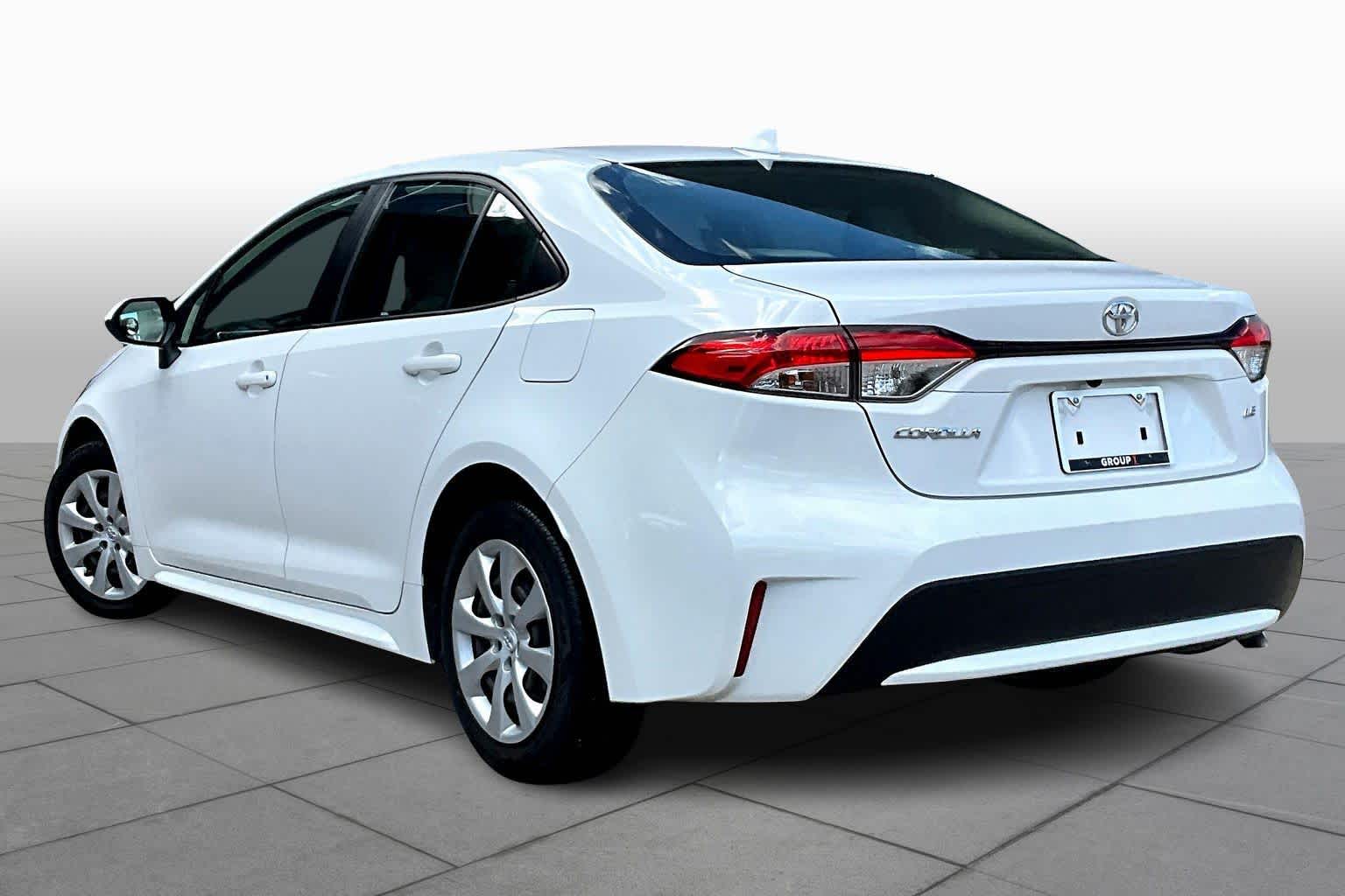 2021 Toyota Corolla LE Super White at HGreg Houston