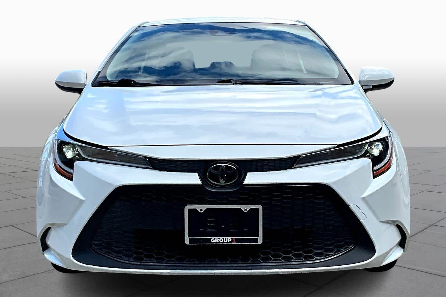 2021 Toyota Corolla LE Super White at HGreg Houston