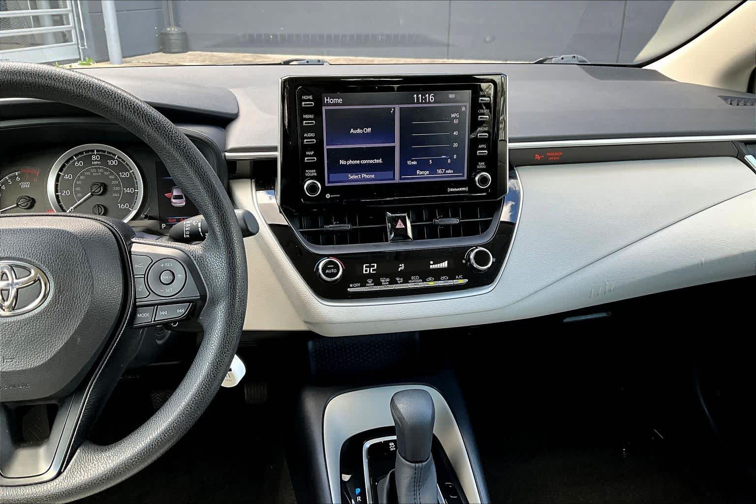 2021 Toyota Corolla LE Super White at HGreg Houston