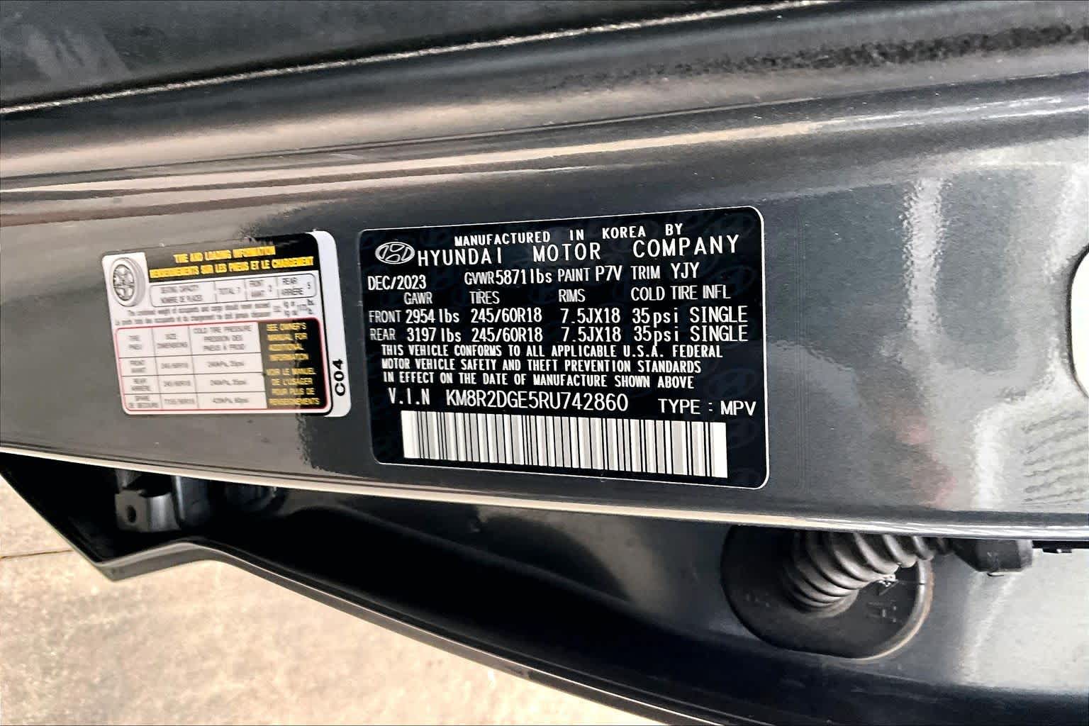 2024 Hyundai Palisade SEL Steel Graphite at Mercedes-Benz of Houston North