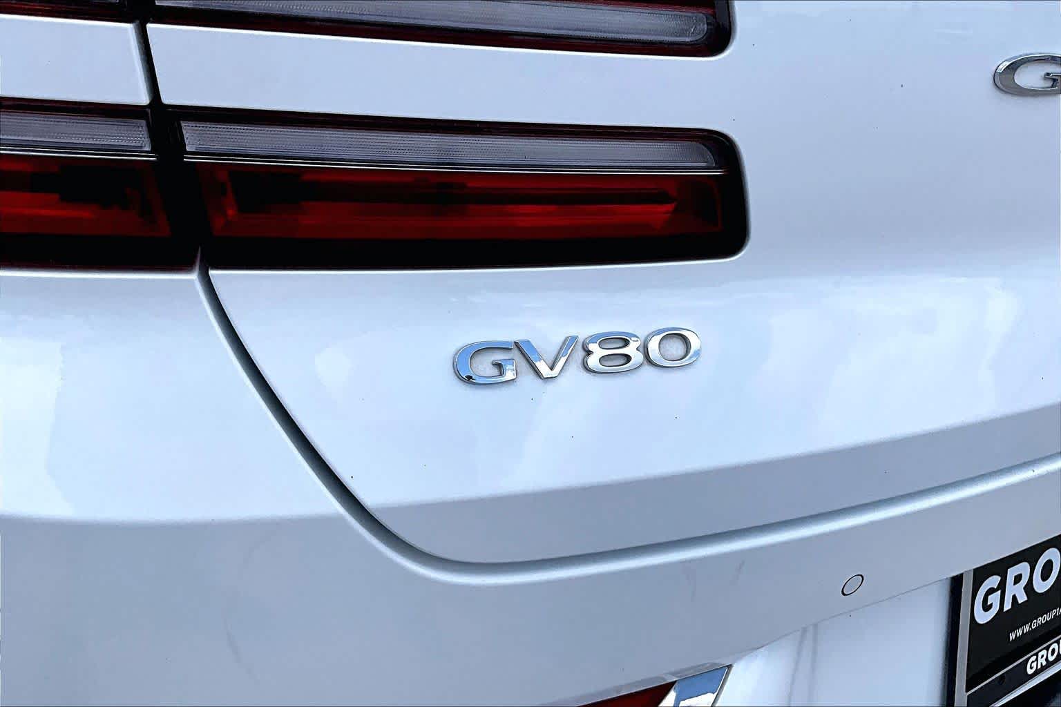 2021 Genesis GV80  Uyuni White at Westside Kia