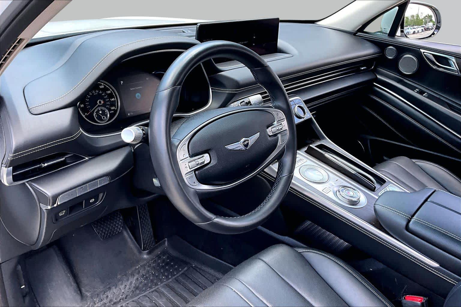 2021 Genesis GV80  Uyuni White at Westside Kia