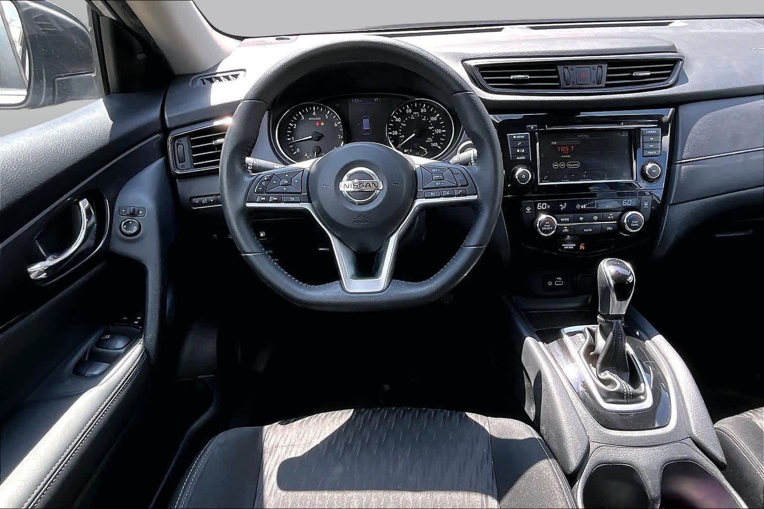 2019 Nissan Rogue SV Brilliant Silver Metallic at AutoNation Chrysler Jeep Dodge Ram Spring