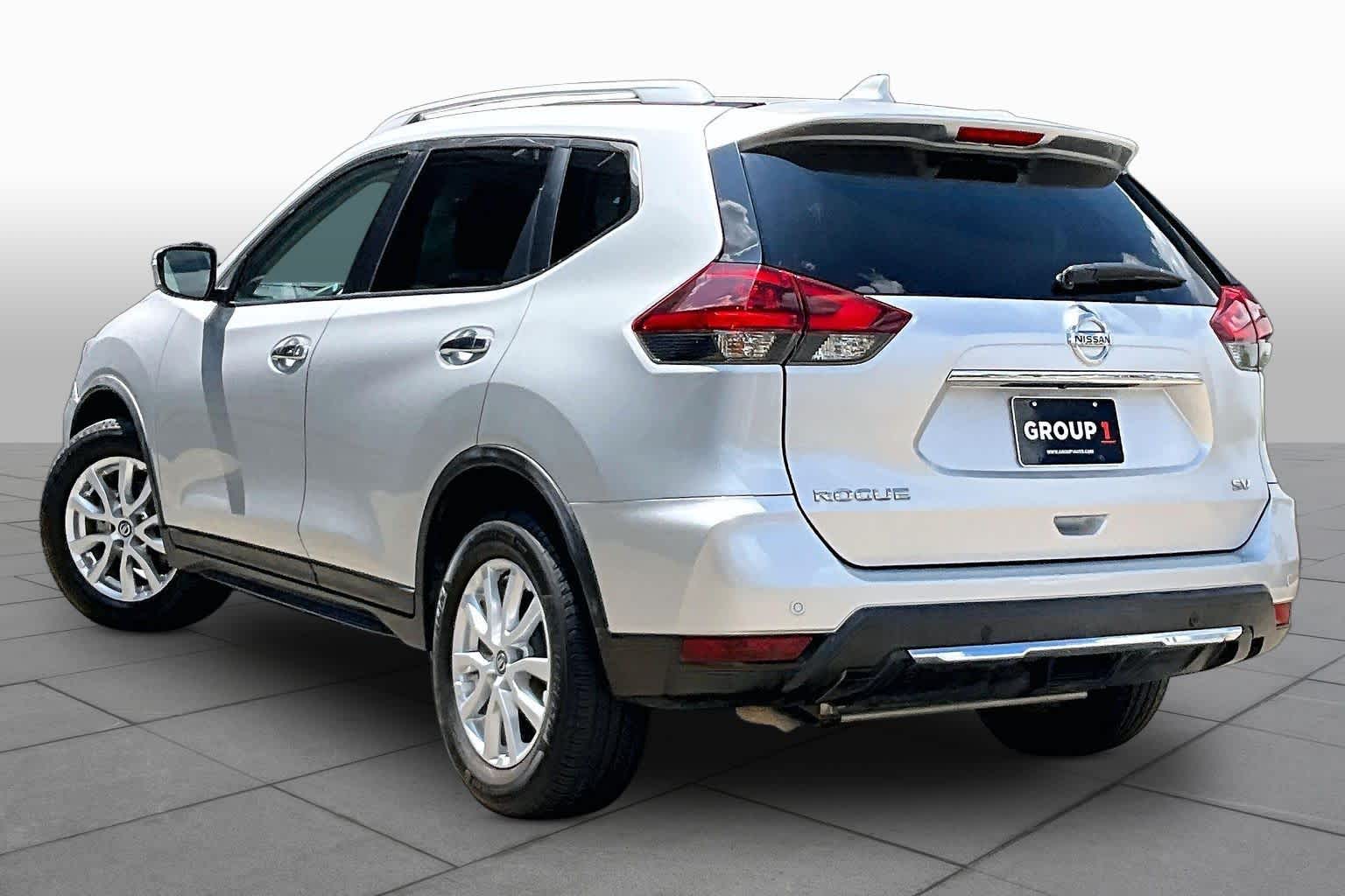 2019 Nissan Rogue SV Brilliant Silver Metallic at AutoNation Chrysler Jeep Dodge Ram Spring