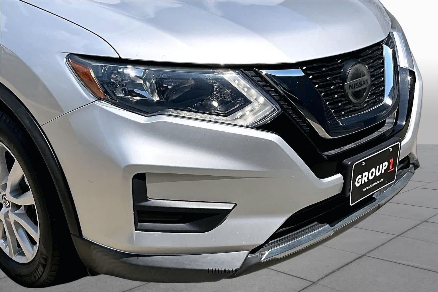 2019 Nissan Rogue SV Brilliant Silver Metallic at AutoNation Chrysler Jeep Dodge Ram Spring