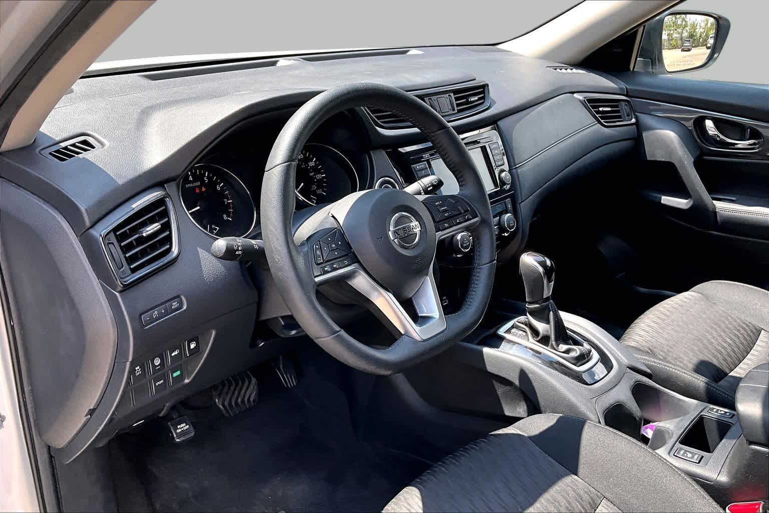 2019 Nissan Rogue SV Brilliant Silver Metallic at AutoNation Chrysler Jeep Dodge Ram Spring