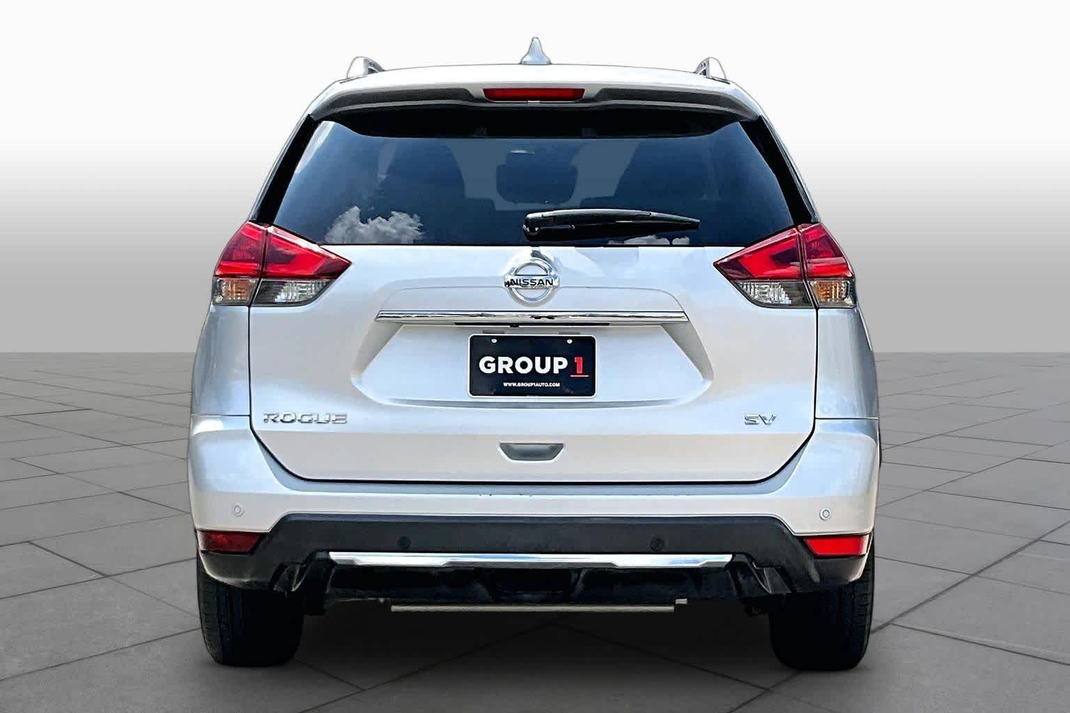 2019 Nissan Rogue SV Brilliant Silver Metallic at AutoNation Chrysler Jeep Dodge Ram Spring