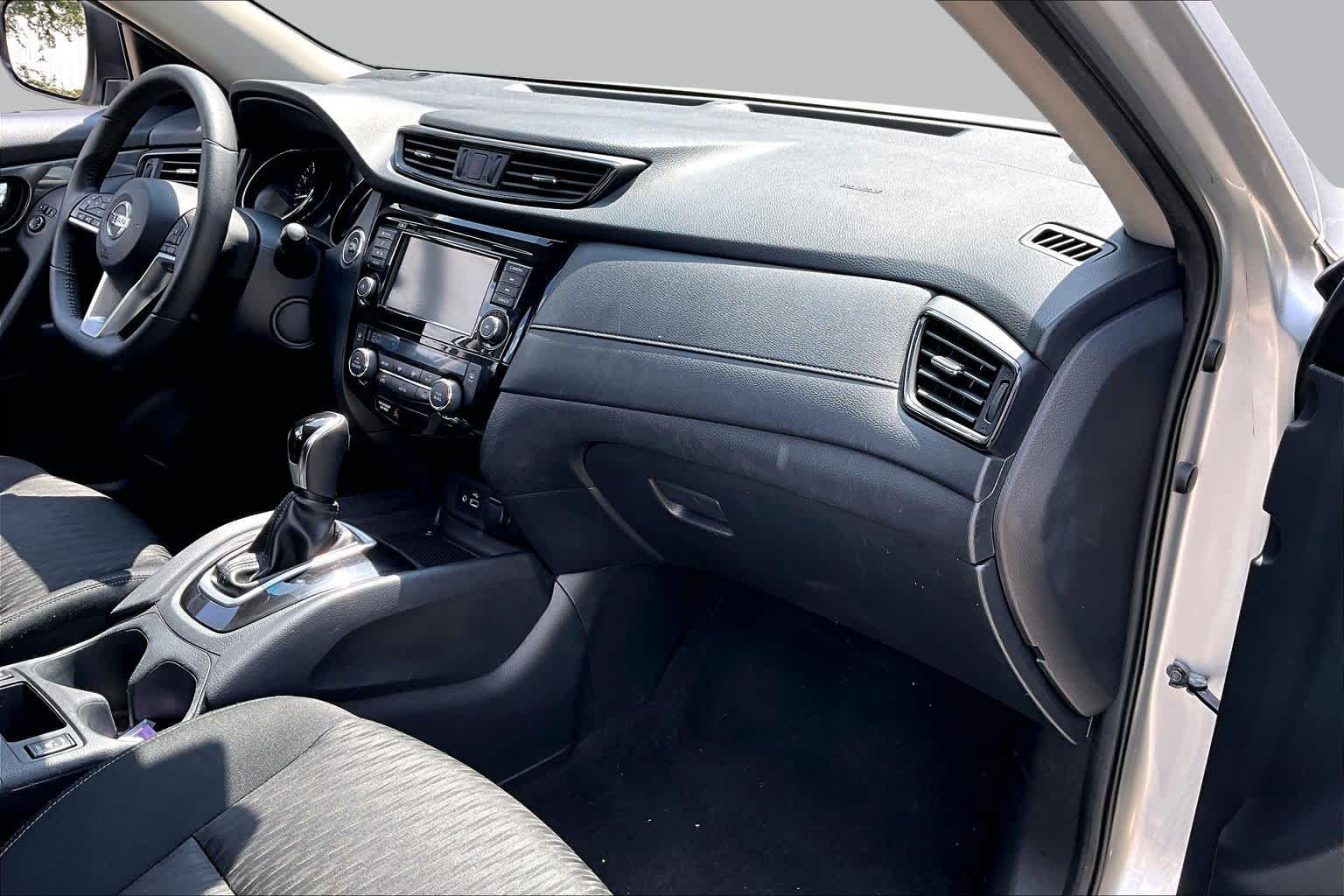 2019 Nissan Rogue SV Brilliant Silver Metallic at AutoNation Chrysler Jeep Dodge Ram Spring