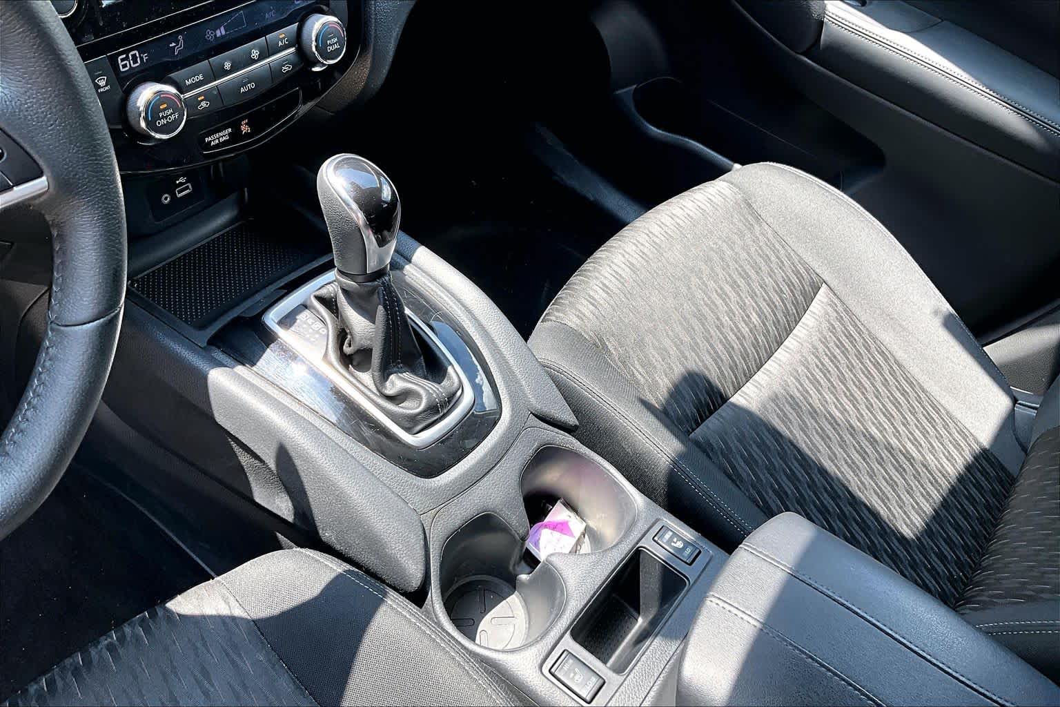 2019 Nissan Rogue SV Brilliant Silver Metallic at AutoNation Chrysler Jeep Dodge Ram Spring