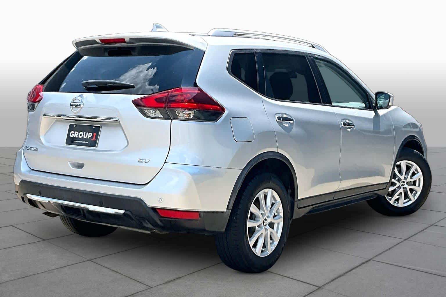 2019 Nissan Rogue SV Brilliant Silver Metallic at AutoNation Chrysler Jeep Dodge Ram Spring