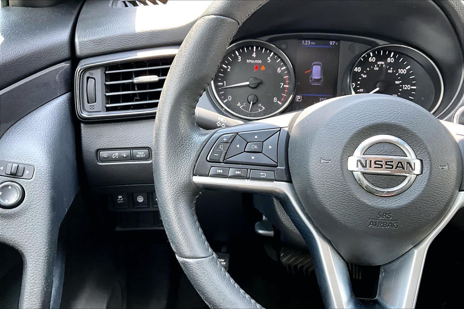 2019 Nissan Rogue SV Brilliant Silver Metallic at AutoNation Chrysler Jeep Dodge Ram Spring