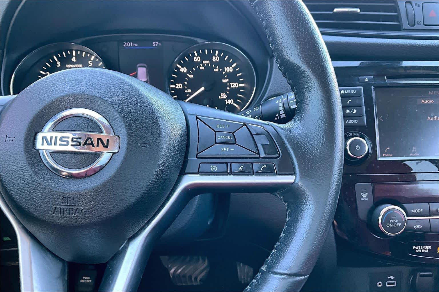 2020 Nissan Rogue SV Magnetic Black Pearl at Sterling McCall Acura