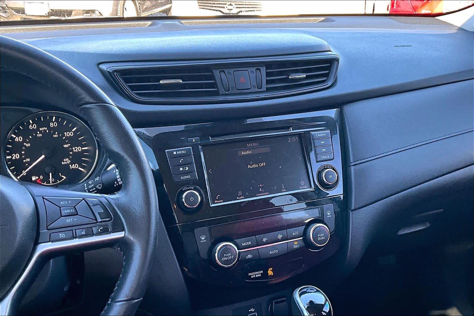 2020 Nissan Rogue SV Magnetic Black Pearl at Sterling McCall Acura