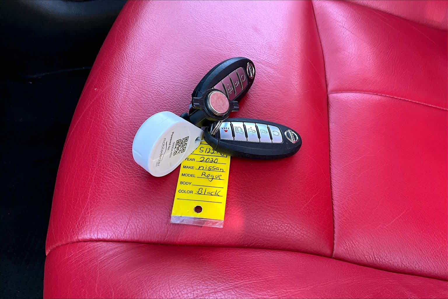 2020 Nissan Rogue SV Magnetic Black Pearl at Sterling McCall Acura