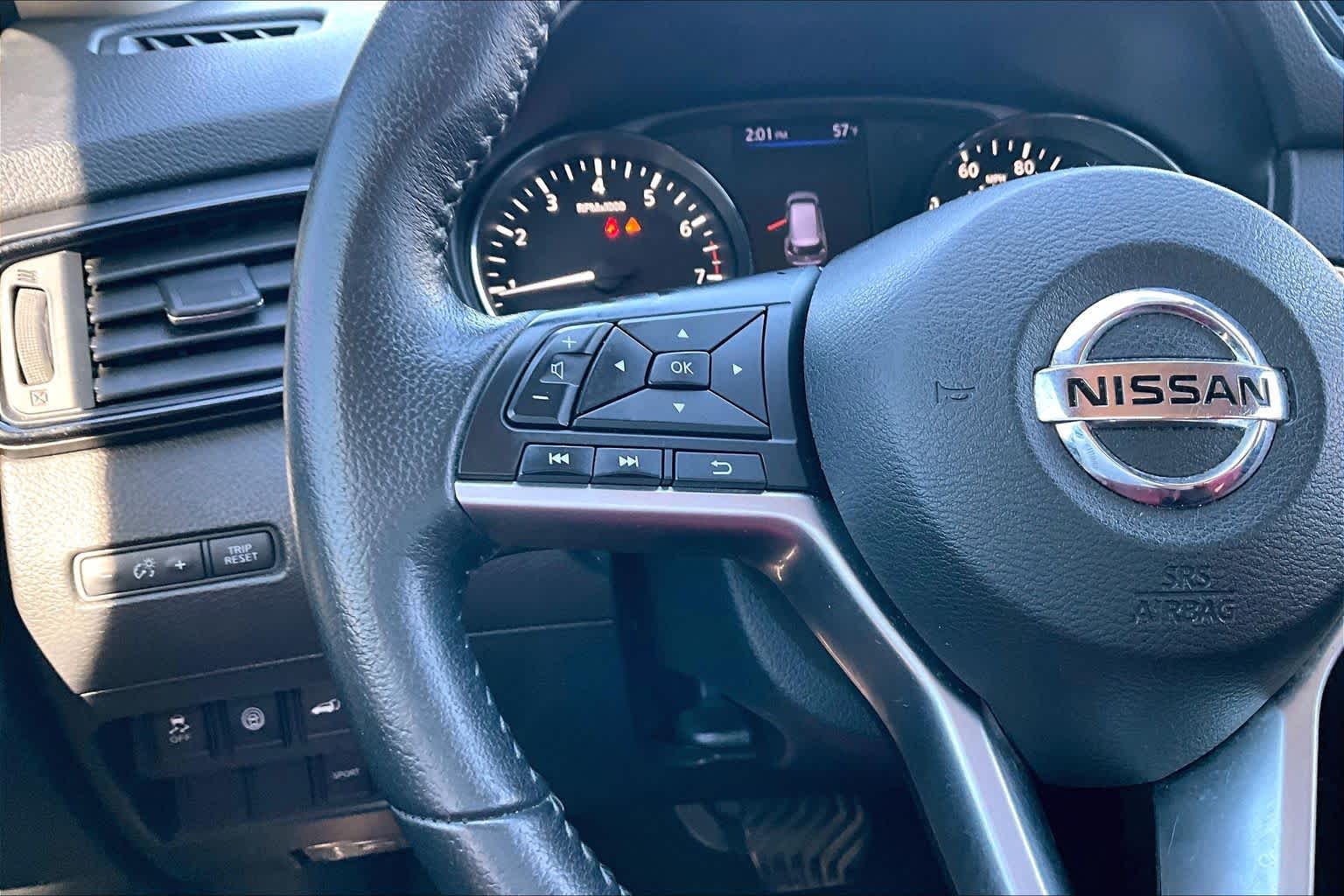 2020 Nissan Rogue SV Magnetic Black Pearl at Sterling McCall Acura