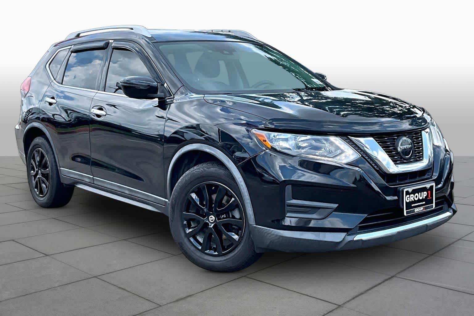 2020 Nissan Rogue SV MAGNETIC BLACK at Group 1 GMC Buick South