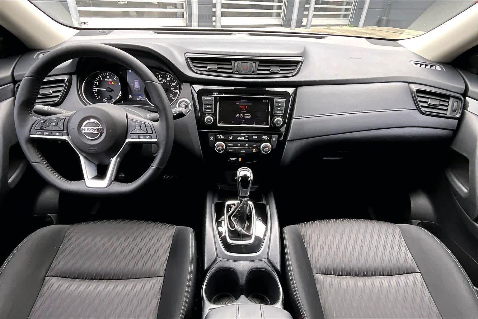 2020 Nissan Rogue SV Glacier White at Sterling McCall Nissan