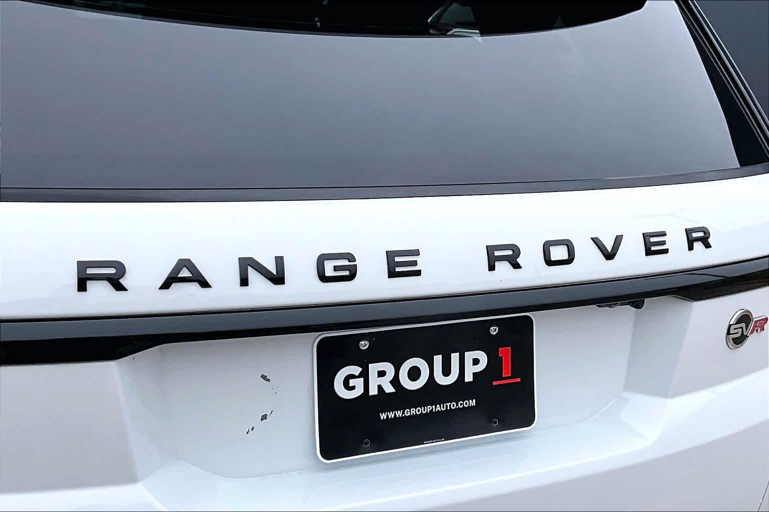 2022 Land Rover Range Rover Sport SVR Fuji White at Davis Chevrolet