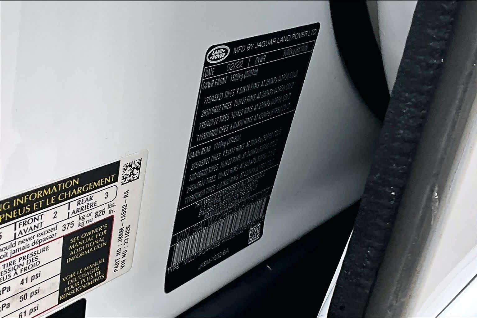 2022 Land Rover Range Rover Sport SVR Fuji White at Davis Chevrolet