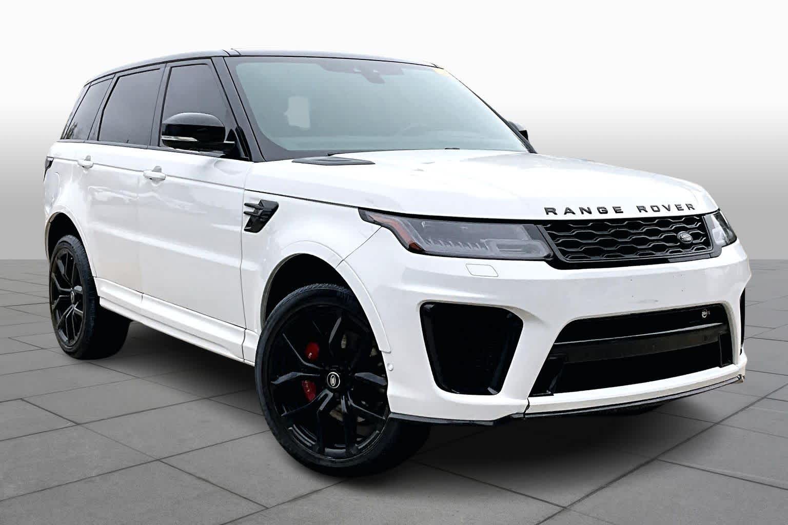 2022 Land Rover Range Rover Sport SVR Fuji White at Davis Chevrolet