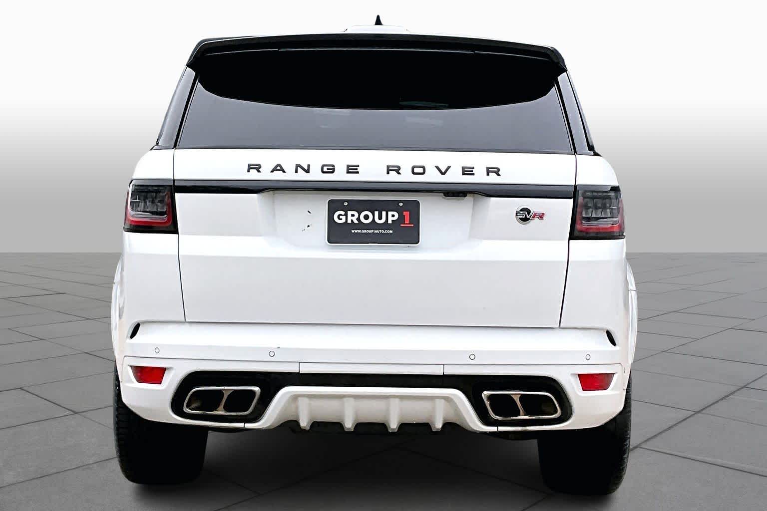 2022 Land Rover Range Rover Sport SVR Fuji White at Davis Chevrolet