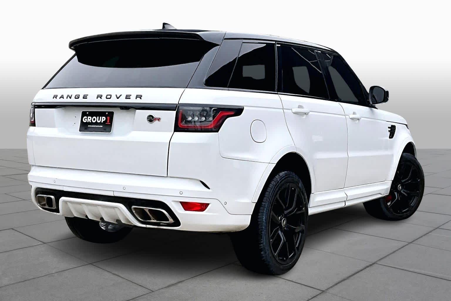2022 Land Rover Range Rover Sport SVR Fuji White at Davis Chevrolet