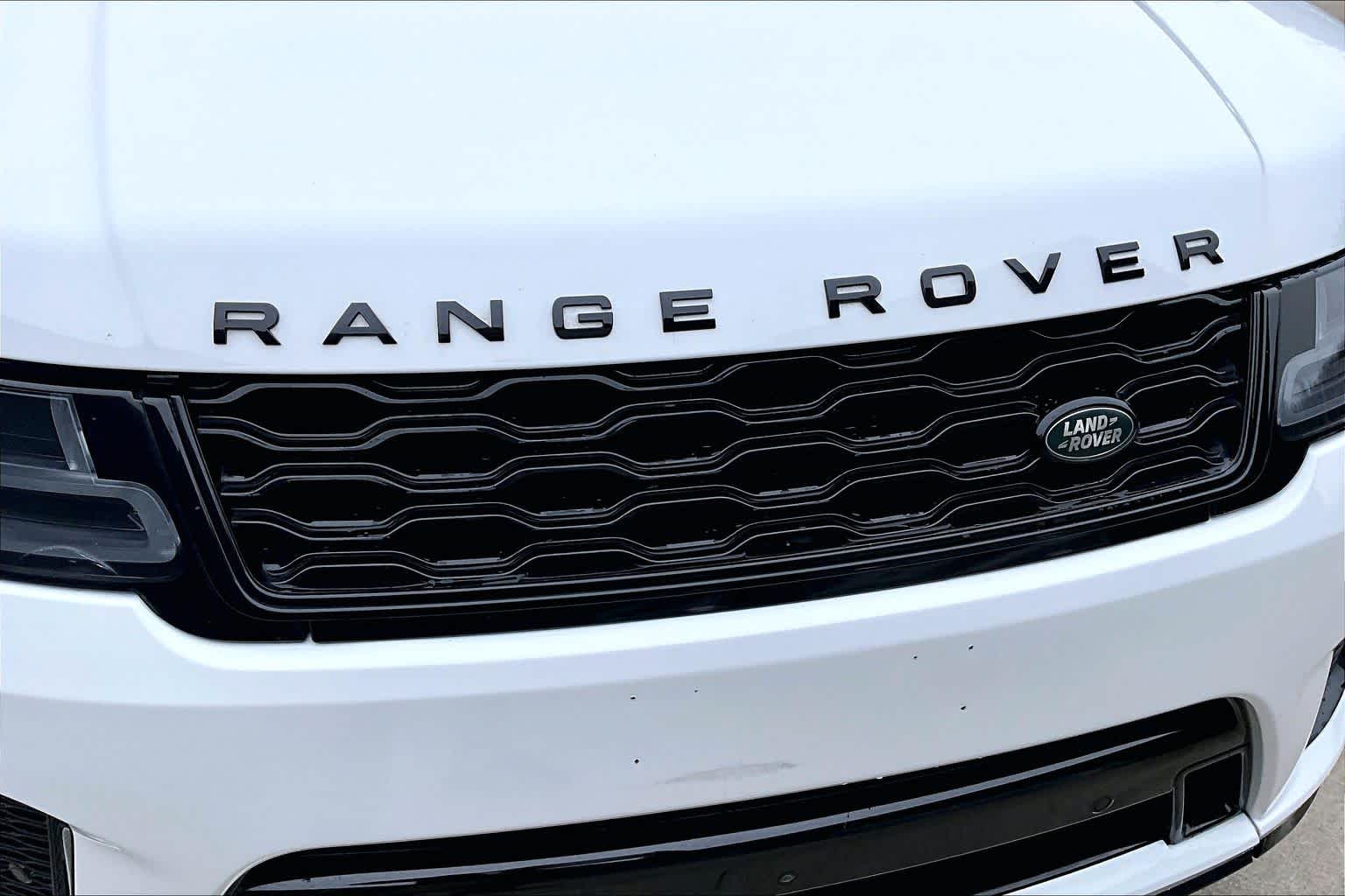 2022 Land Rover Range Rover Sport SVR Fuji White at Davis Chevrolet