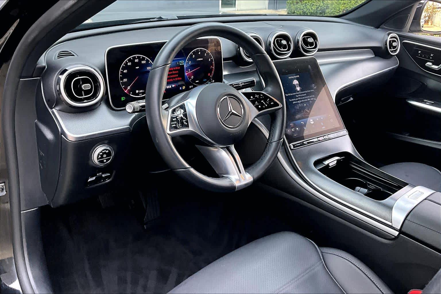 2024 Mercedes-Benz C-Class C 300 Black at Mercedes-Benz of Houston North