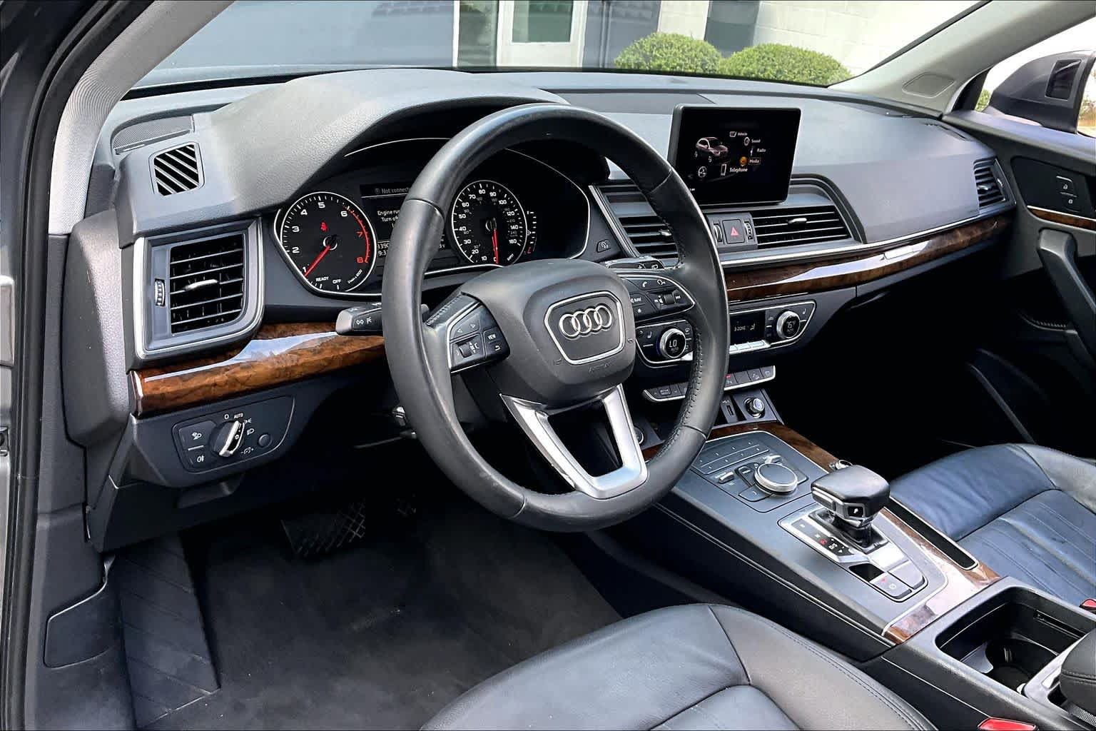 2018 Audi Q5 Premium Plus Monsoon Gray Metallic at AutoNation USA Katy
