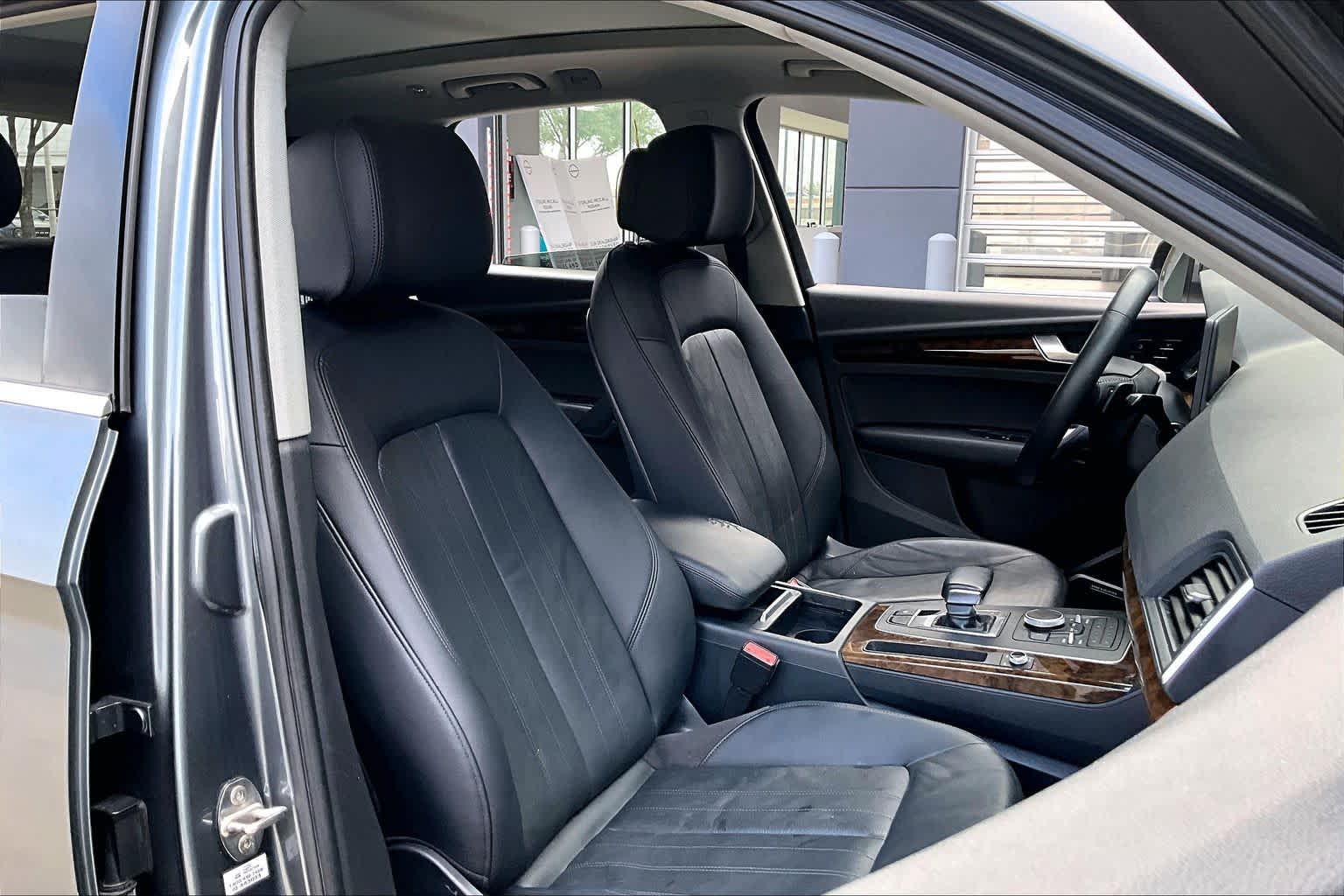 2018 Audi Q5 Premium Plus Monsoon Gray Metallic at AutoNation USA Katy