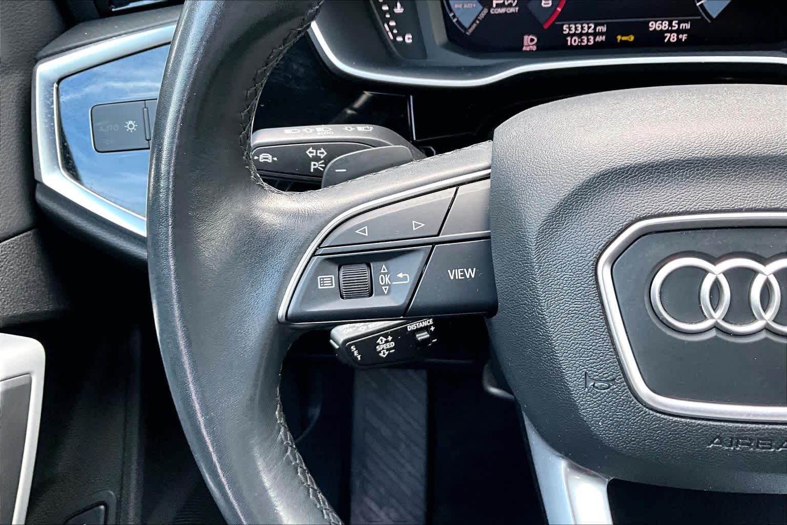 2024 Audi Q3 S line Premium Glacier White Metallic at AutoNation USA Houston