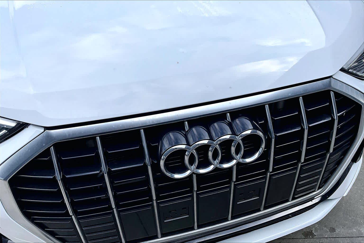 2024 Audi Q3 S line Premium Glacier White Metallic at AutoNation USA Houston