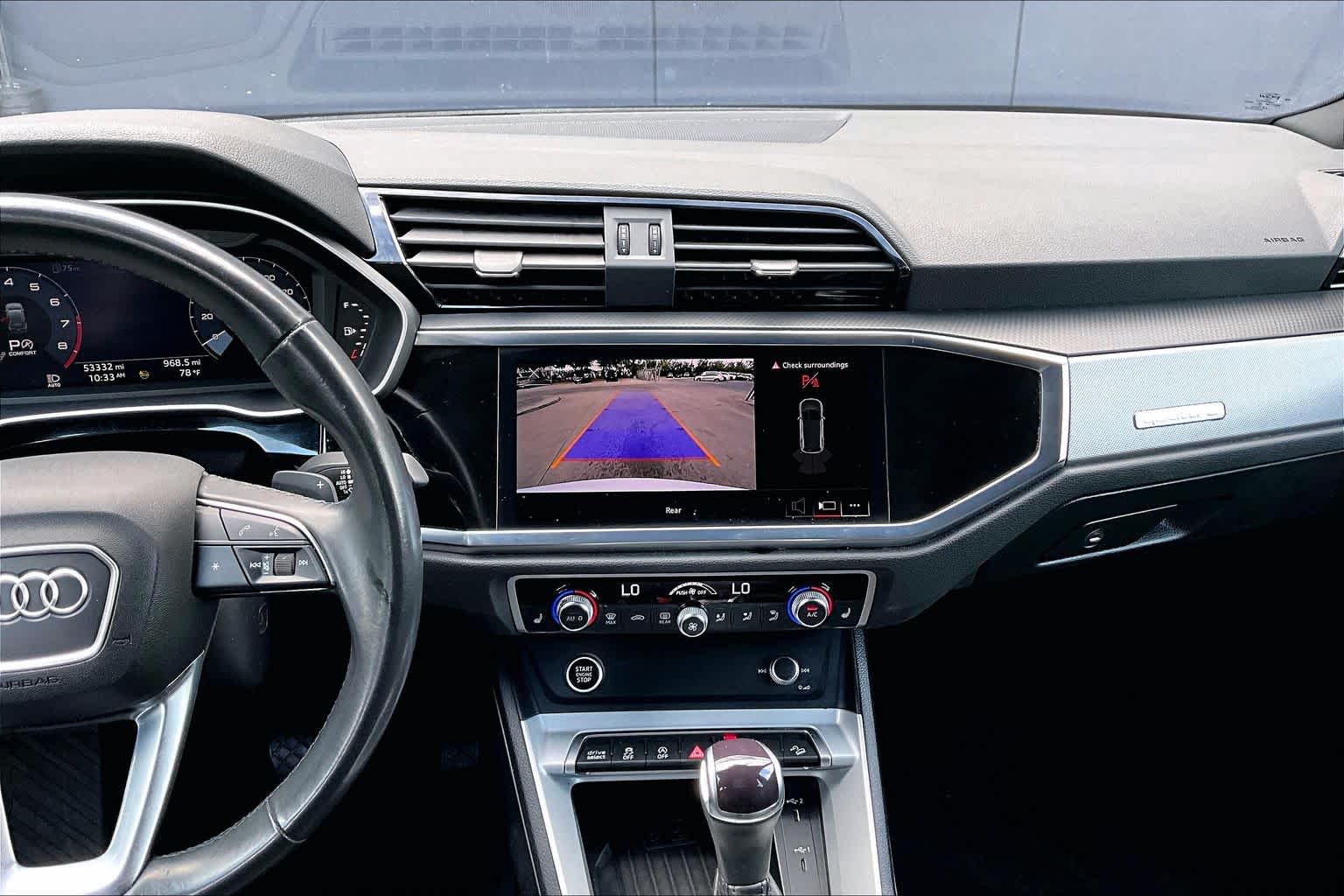 2024 Audi Q3 S line Premium Glacier White Metallic at AutoNation USA Houston