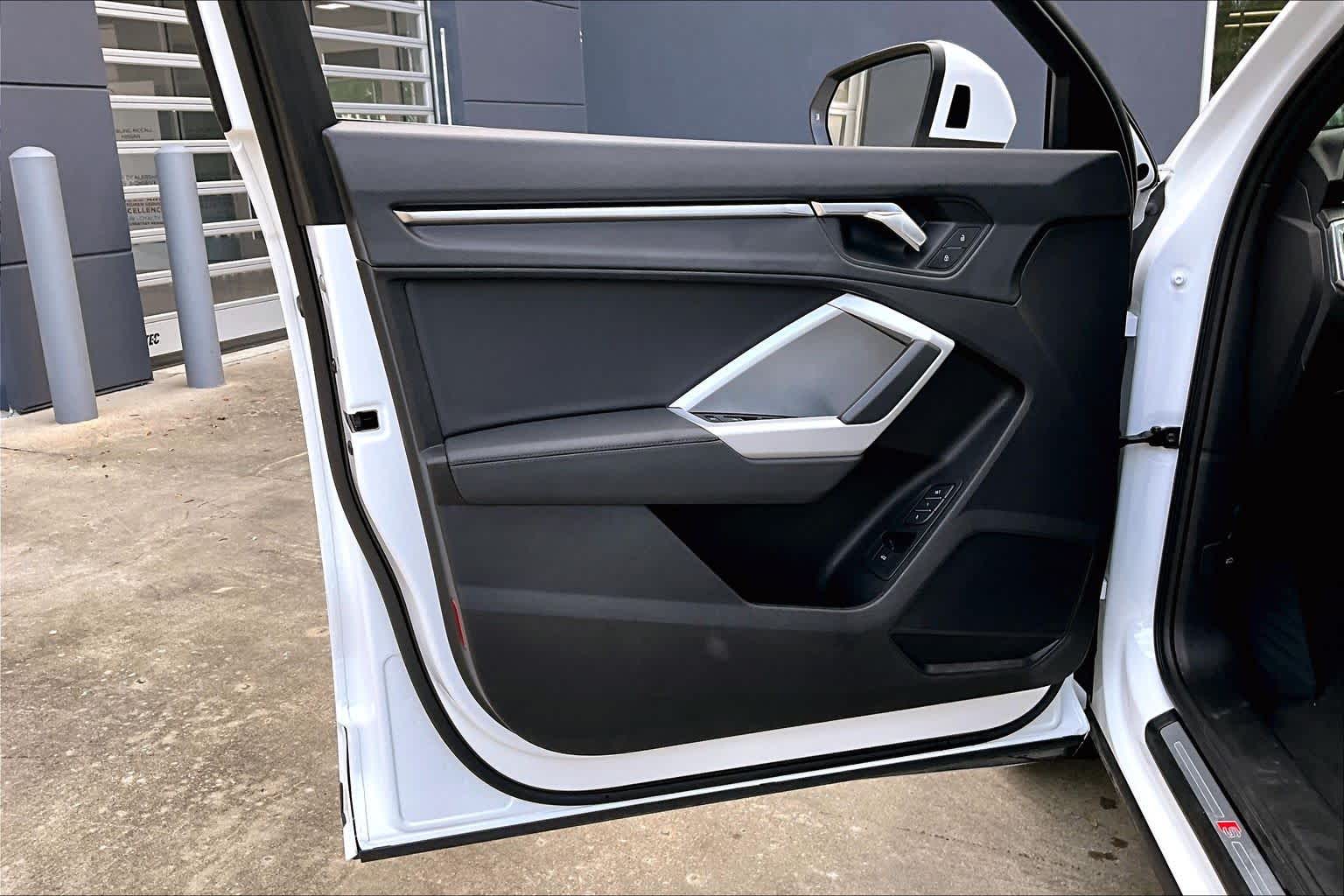 2024 Audi Q3 S line Premium Glacier White Metallic at AutoNation USA Houston